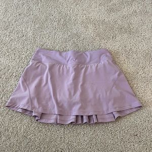 Lululemon pleated (back) light purple skirt